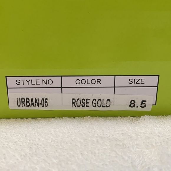 J Mark Rose Gold Urban-05 Sandals Size 8.5 - Picture 6 of 6